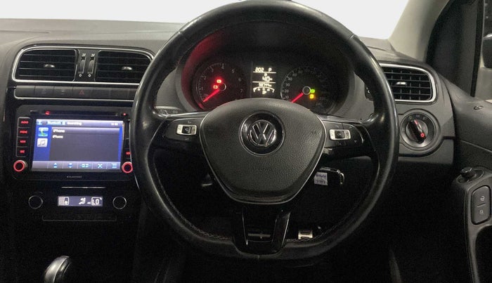 2015 Volkswagen Polo GT TSI AT, Petrol, Automatic, 58,716 km, Steering Wheel Close Up