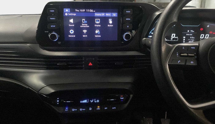 2022 Hyundai NEW I20 SPORTZ 1.2 MT, Petrol, Manual, 33,567 km, Air Conditioner