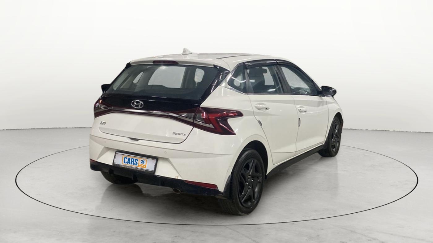 2022 Hyundai NEW I20 SPORTZ 1.2 MT, Petrol, Manual, 33,567 km, Right Back Diagonal