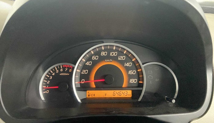 2016 Maruti Wagon R 1.0 VXI, Petrol, Manual, 64,642 km, Odometer Image