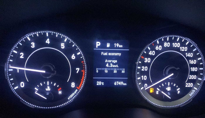 2022 Hyundai VENUE SX PLUS 1.0 TURBO DCT, Petrol, Automatic, 6,743 km, Odometer Image