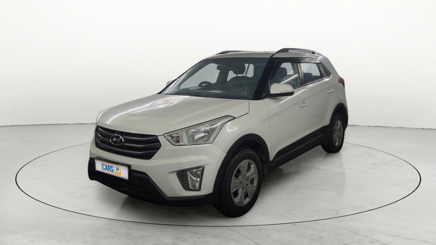 2016 Hyundai Creta S 1.6 PETROL, Petrol, Manual, 50,947 km, Left Front Diagonal