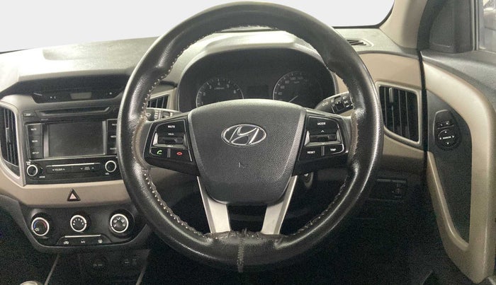 2016 Hyundai Creta S 1.6 PETROL, Petrol, Manual, 50,947 km, Steering Wheel Close Up