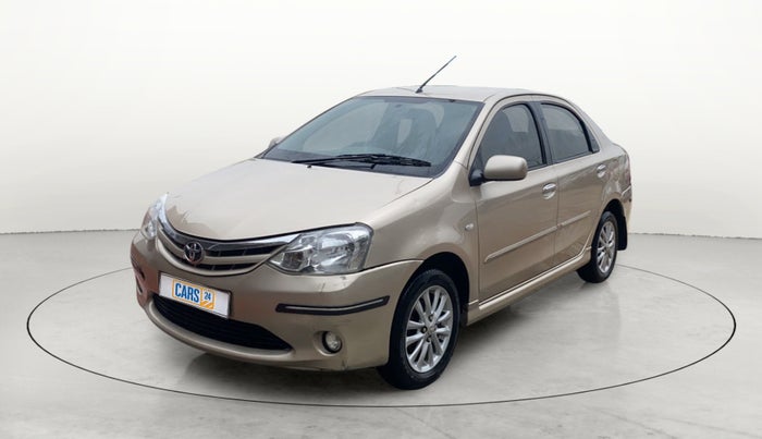 2011 Toyota Etios V, Petrol, Manual, 46,849 km, Left Front Diagonal