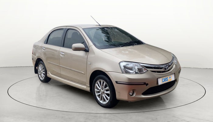 2011 Toyota Etios V, Petrol, Manual, 46,849 km, Right Front Diagonal