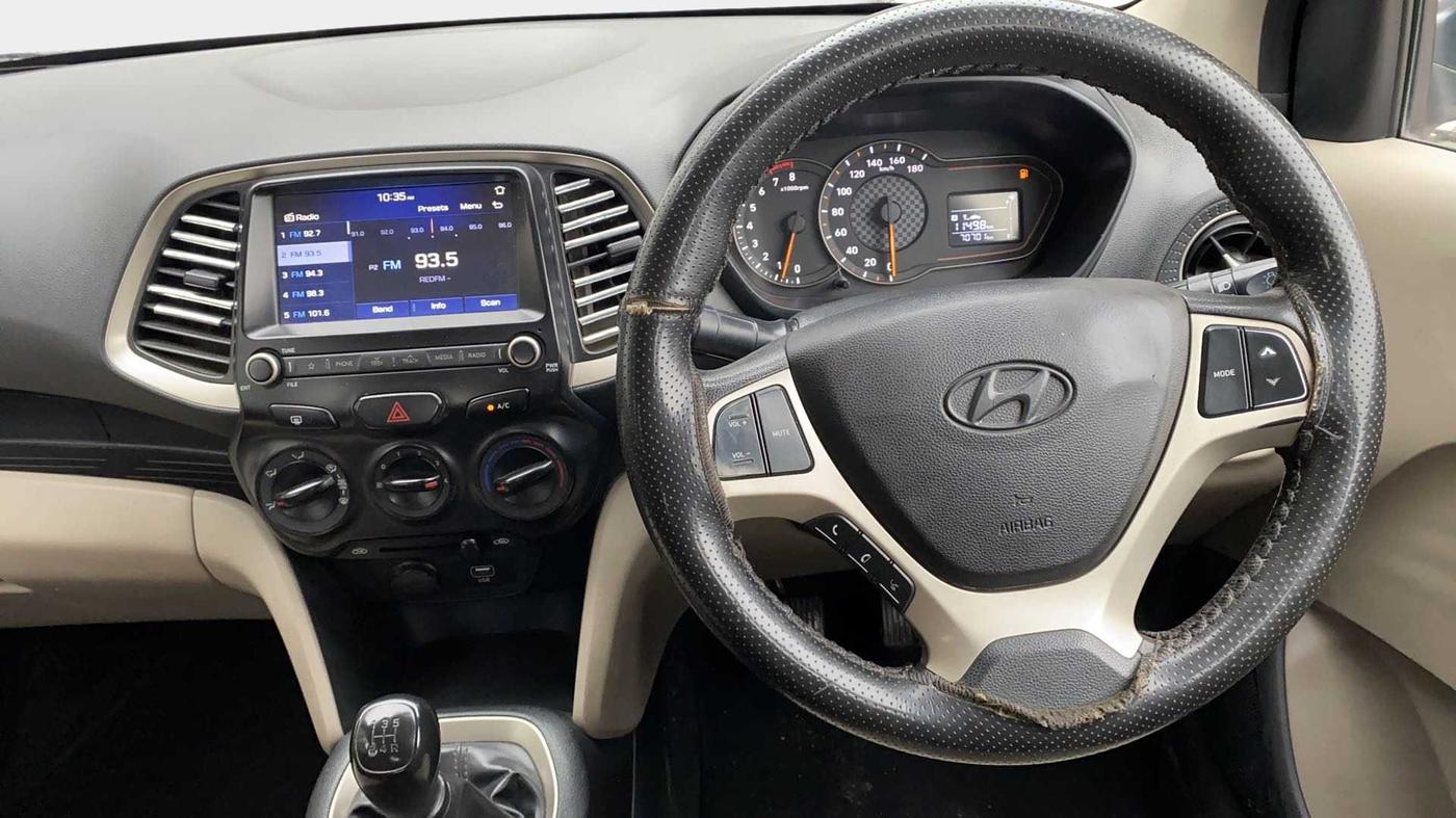 2018 Hyundai NEW SANTRO SPORTZ MT, Petrol, Manual, 70,698 km, Steering Wheel Close Up
