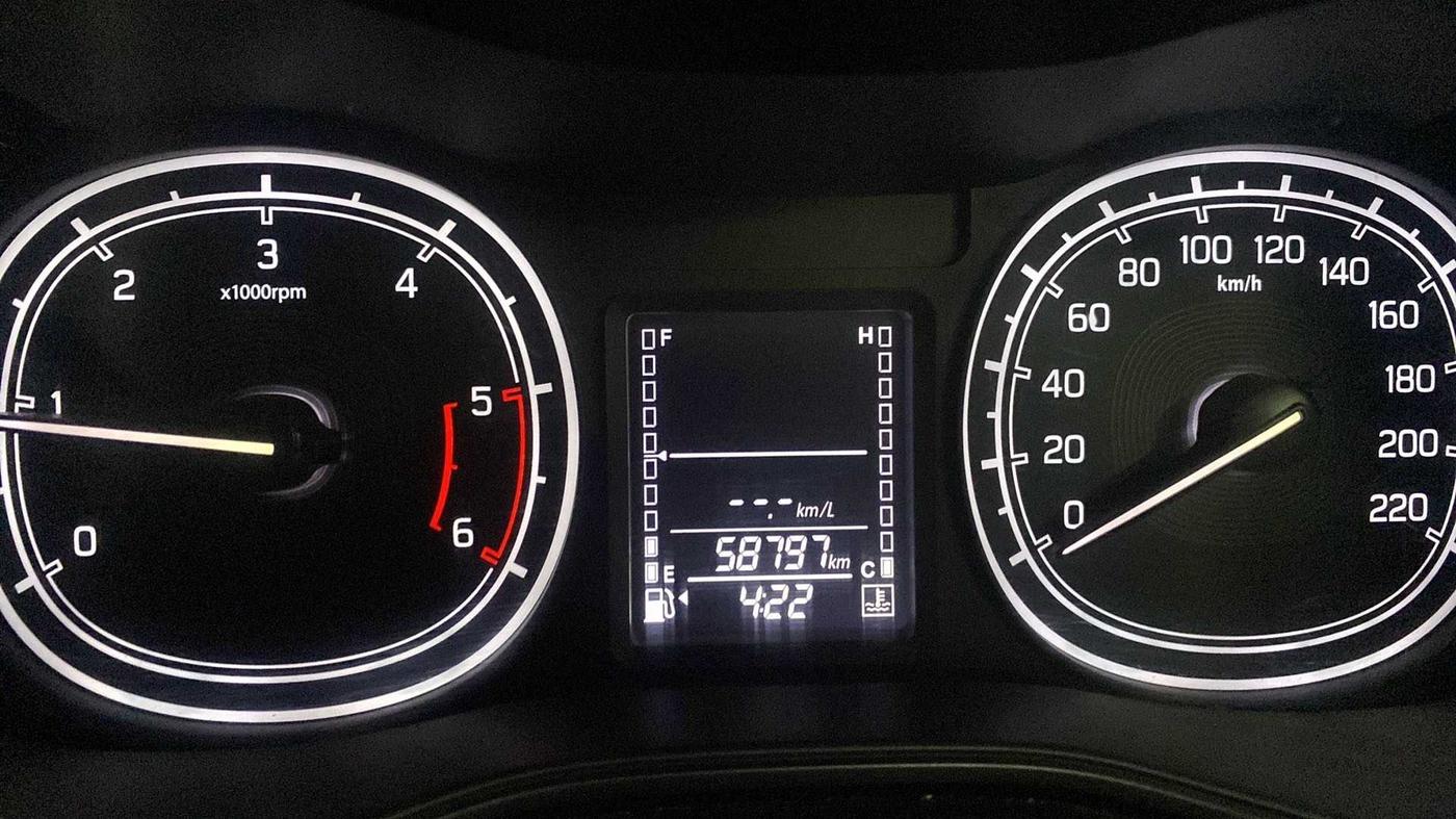 2019 Maruti Vitara Brezza VDI, Diesel, Manual, 58,792 km, Odometer Image