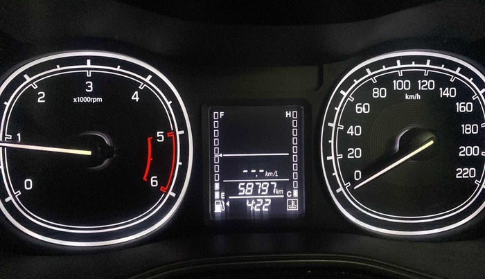 2019 Maruti Vitara Brezza VDI, Diesel, Manual, 58,792 km, Odometer Image