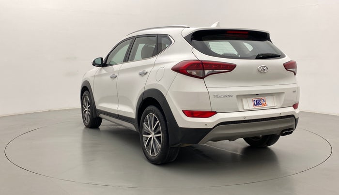 2017 Hyundai Tucson GLS 4WD AT DIESEL, Diesel, Automatic, 70,087 km, Left Back Diagonal