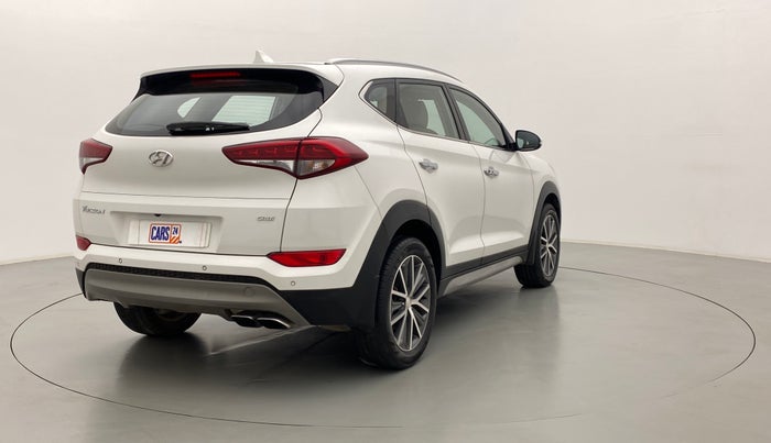 2017 Hyundai Tucson GLS 4WD AT DIESEL, Diesel, Automatic, 70,087 km, Right Back Diagonal