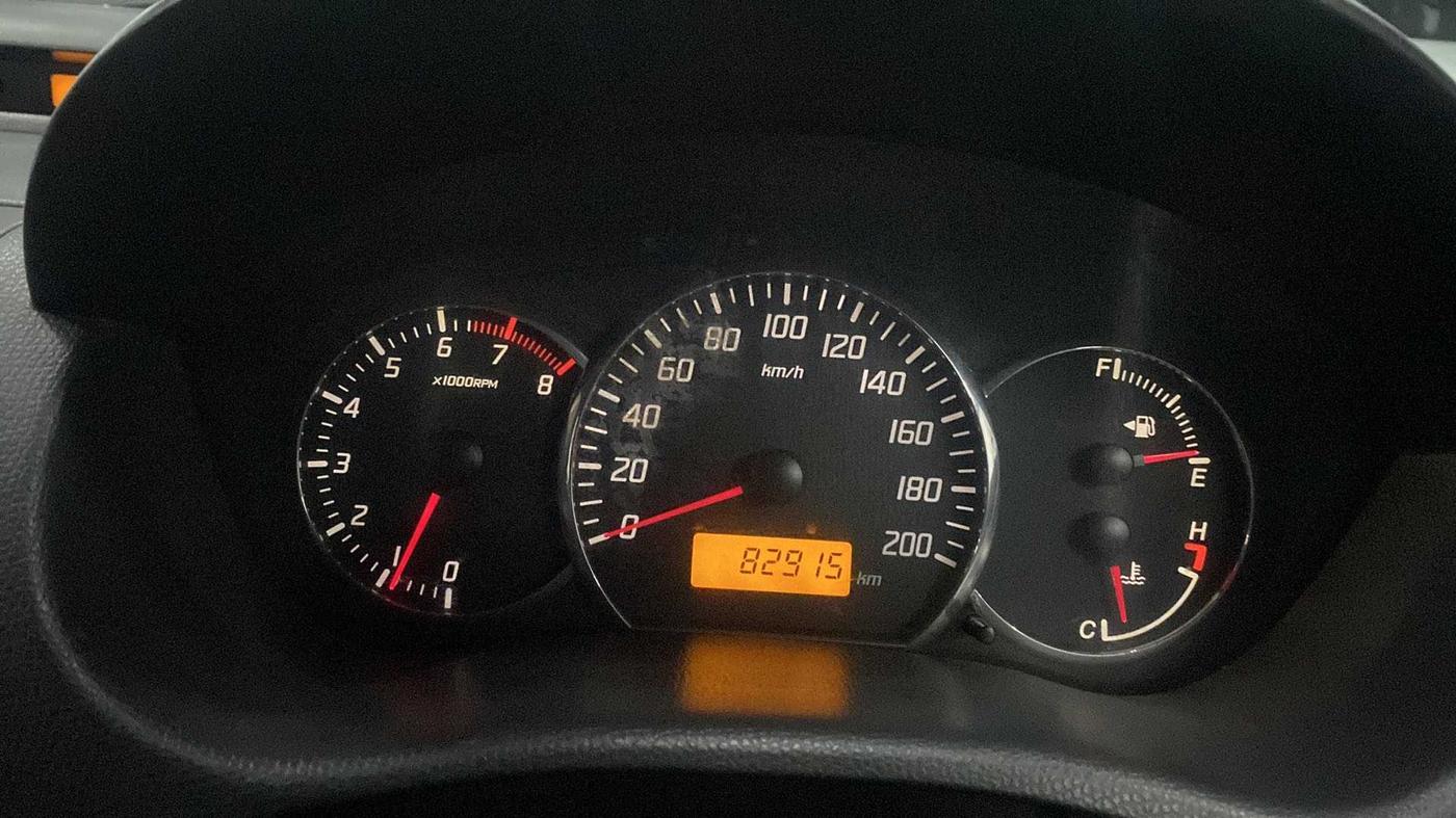 2010 Maruti Swift VXI, Petrol, Manual, 83,036 km, Odometer Image