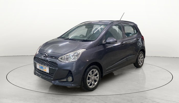 2019 Hyundai Grand i10 SPORTZ 1.2 KAPPA VTVT, Petrol, Manual, 15,100 km, Left Front Diagonal