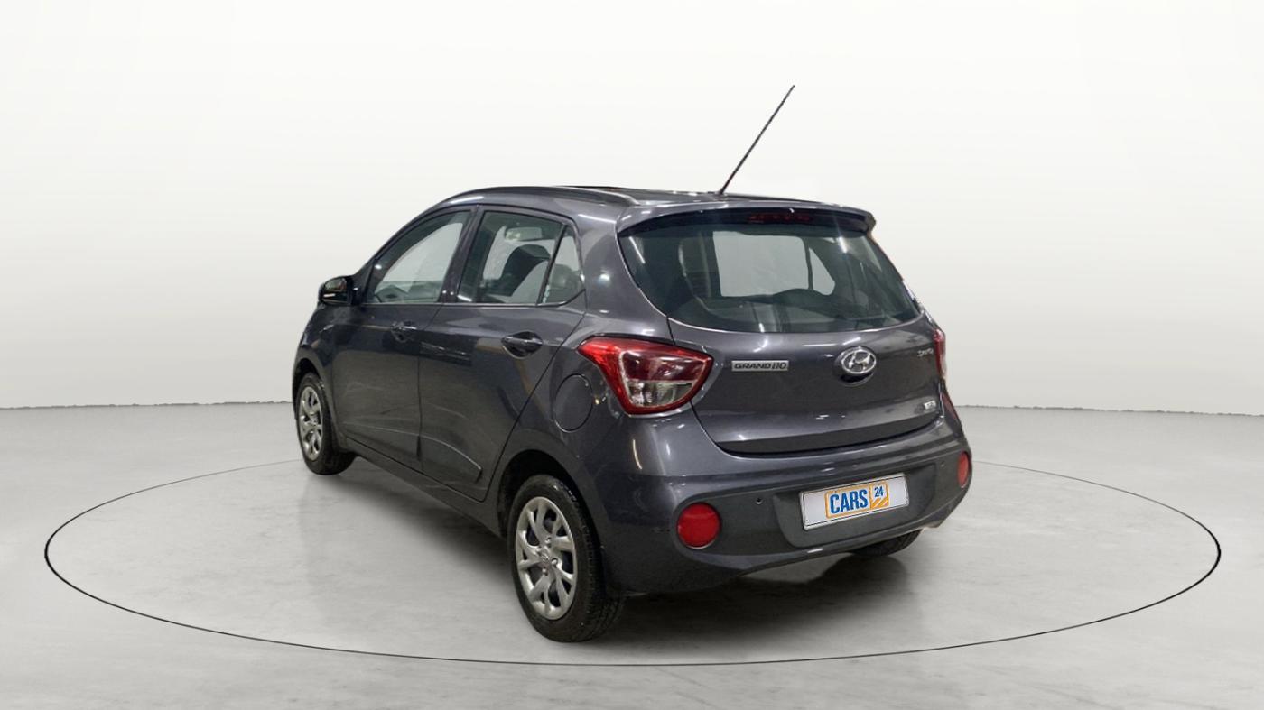 2019 Hyundai Grand i10 SPORTZ 1.2 KAPPA VTVT, Petrol, Manual, 15,100 km, Left Back Diagonal