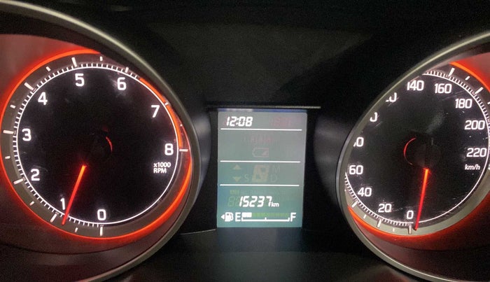 2021 Maruti Swift VXI, Petrol, Manual, 15,218 km, Odometer Image