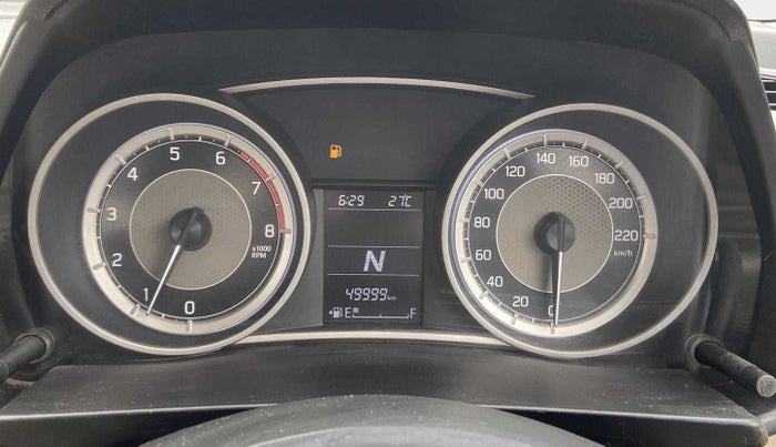 2019 Maruti Dzire VXI AMT, Petrol, Automatic, 49,984 km, Odometer Image