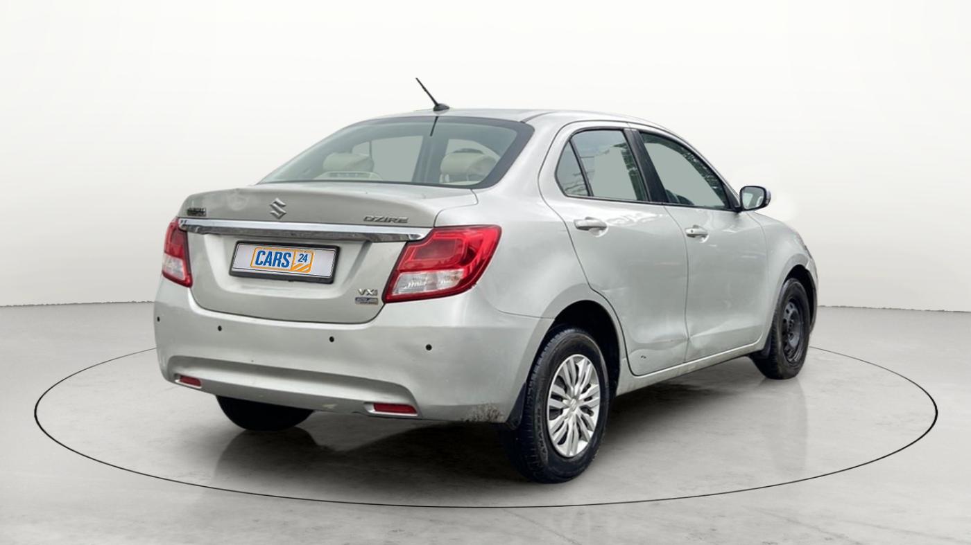 2019 Maruti Dzire VXI AMT, Petrol, Automatic, 49,984 km, Right Back Diagonal