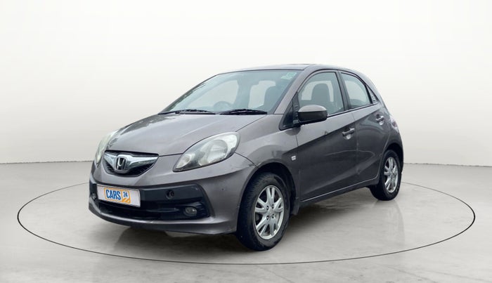2012 Honda Brio V MT, Petrol, Manual, 42,375 km, Left Front Diagonal