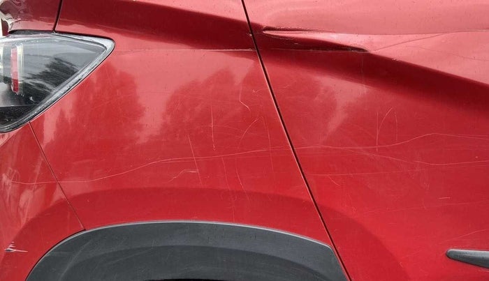2018 Mahindra KUV 100 NXT K2 P 6 STR, Petrol, Manual, 61,558 km, Right quarter panel - Slightly rusted
