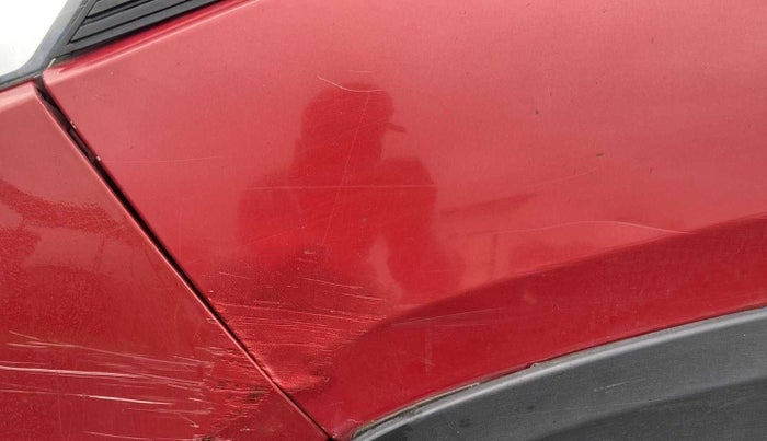 2018 Mahindra KUV 100 NXT K2 P 6 STR, Petrol, Manual, 61,558 km, Left fender - Slightly dented