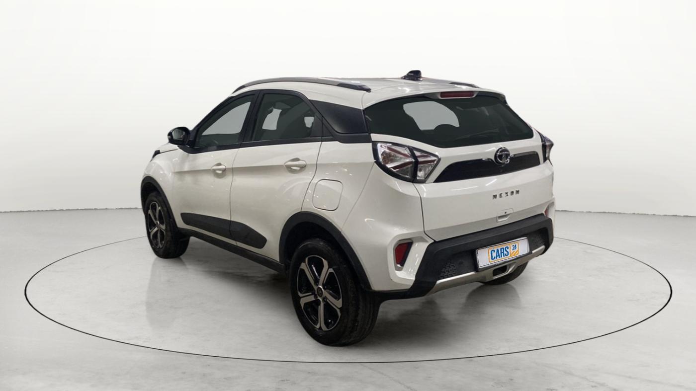 2022 Tata NEXON XZA PLUS (O) DIESEL, Diesel, Automatic, 33,065 km, Left Back Diagonal