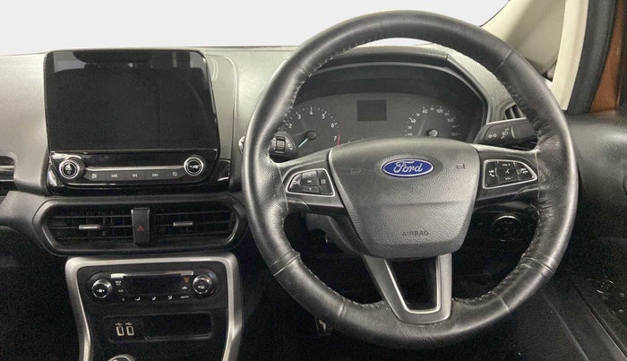 2018 Ford Ecosport TITANIUM 1.5L PETROL, Petrol, Manual, 51,323 km, Steering Wheel Close Up