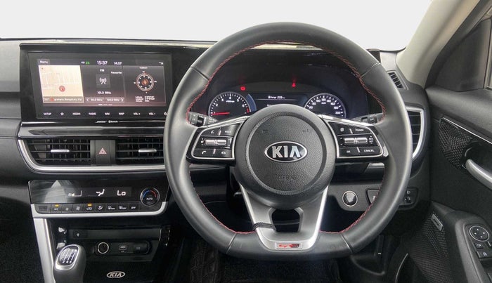2020 KIA SELTOS GTX PLUS 1.4 PETROL, Petrol, Manual, 15,955 km, Steering Wheel Close Up