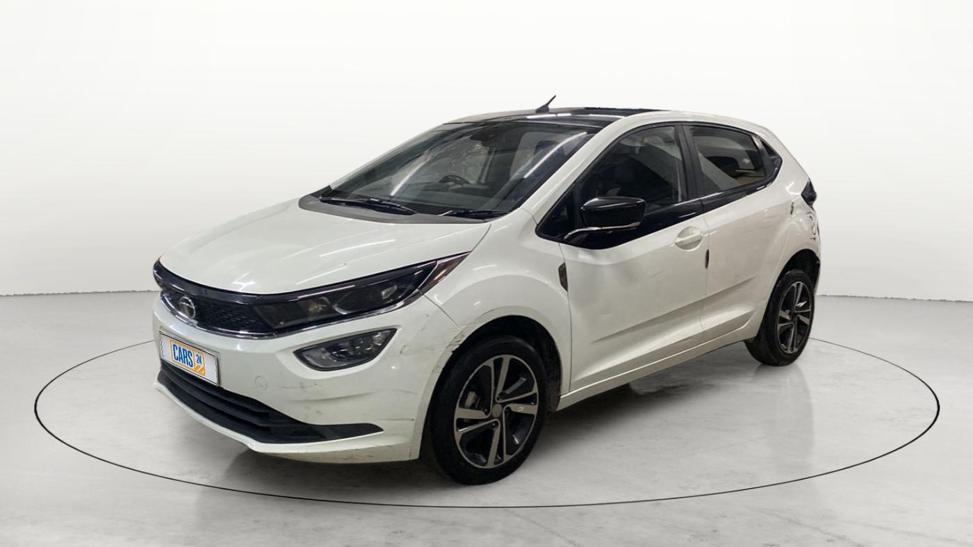 2021 Tata ALTROZ XZ DIESEL, Diesel, Manual, 60,526 km, Left Front Diagonal