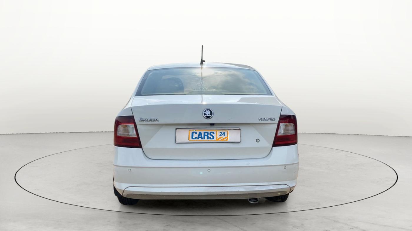 2019 Skoda Rapid AMBITION 1.5 TDI AT, Diesel, Automatic, 37,383 km, Back/Rear