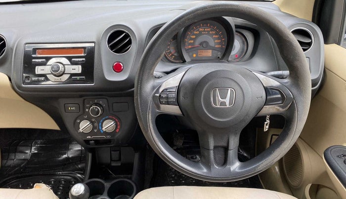 2014 Honda Amaze 1.5L I-DTEC S, Diesel, Manual, 88,392 km, Steering Wheel Close Up