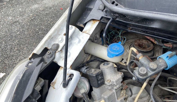 2017 Maruti Wagon R 1.0 VXI, CNG, Manual, 80,567 km, Right Apron - Apron is partially repaired