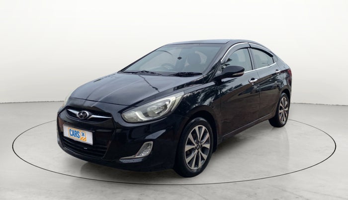2013 Hyundai Verna FLUIDIC 1.6 VTVT SX OPT, Petrol, Manual, 50,908 km, Left Front Diagonal