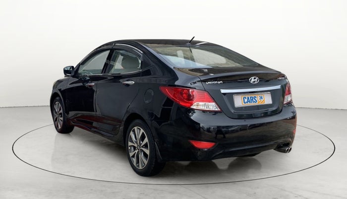 2013 Hyundai Verna FLUIDIC 1.6 VTVT SX OPT, Petrol, Manual, 50,908 km, Left Back Diagonal