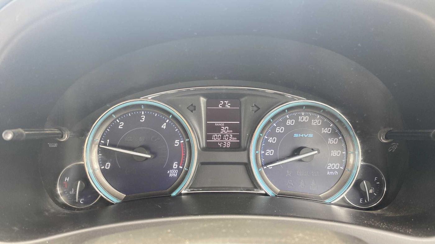 2016 Maruti Ciaz ZDI+ SHVS, Diesel, Manual, 1,00,094 km, Odometer Image