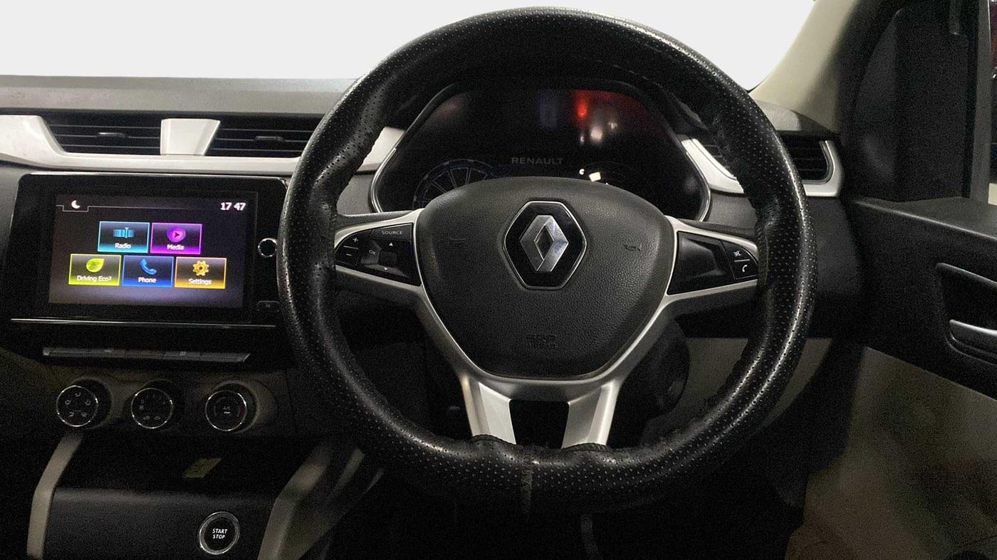 2021 Renault TRIBER RXZ DUAL TONE, Petrol, Manual, 23,326 km, Steering Wheel Close Up