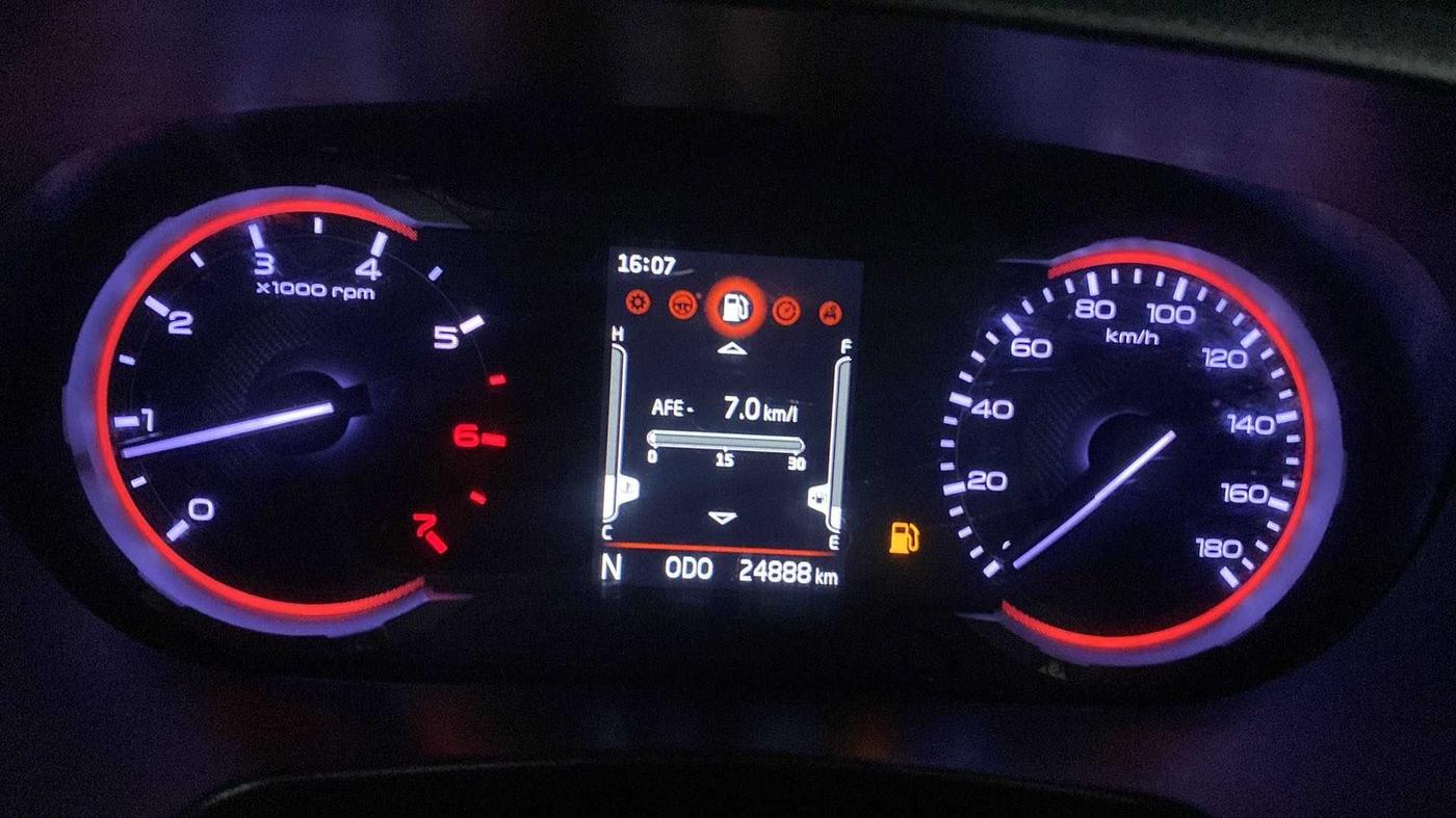 2022 Mahindra Thar LX HT PETROL 4WD MT, Petrol, Manual, 24,853 km, Odometer Image