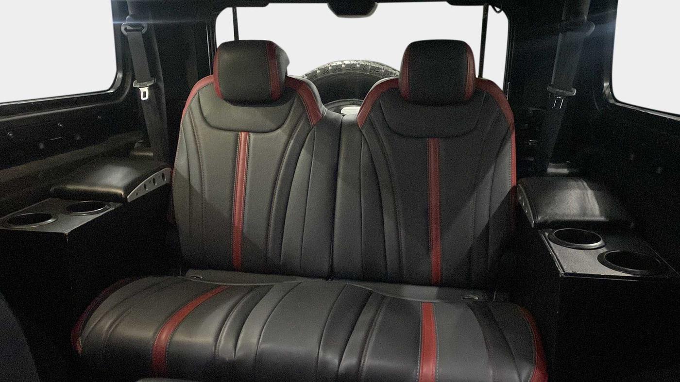 2022 Mahindra Thar LX HT PETROL 4WD MT, Petrol, Manual, 24,853 km, Right Side Rear Door Cabin