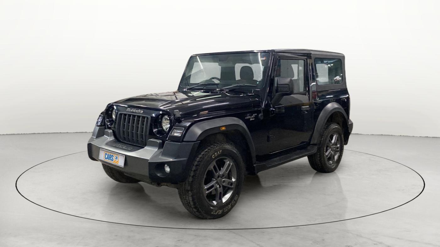 2022 Mahindra Thar LX HT PETROL 4WD MT, Petrol, Manual, 24,853 km, Left Front Diagonal