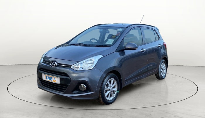 2015 Hyundai Grand i10 ASTA 1.2 KAPPA VTVT, Petrol, Manual, 63,179 km, Left Front Diagonal