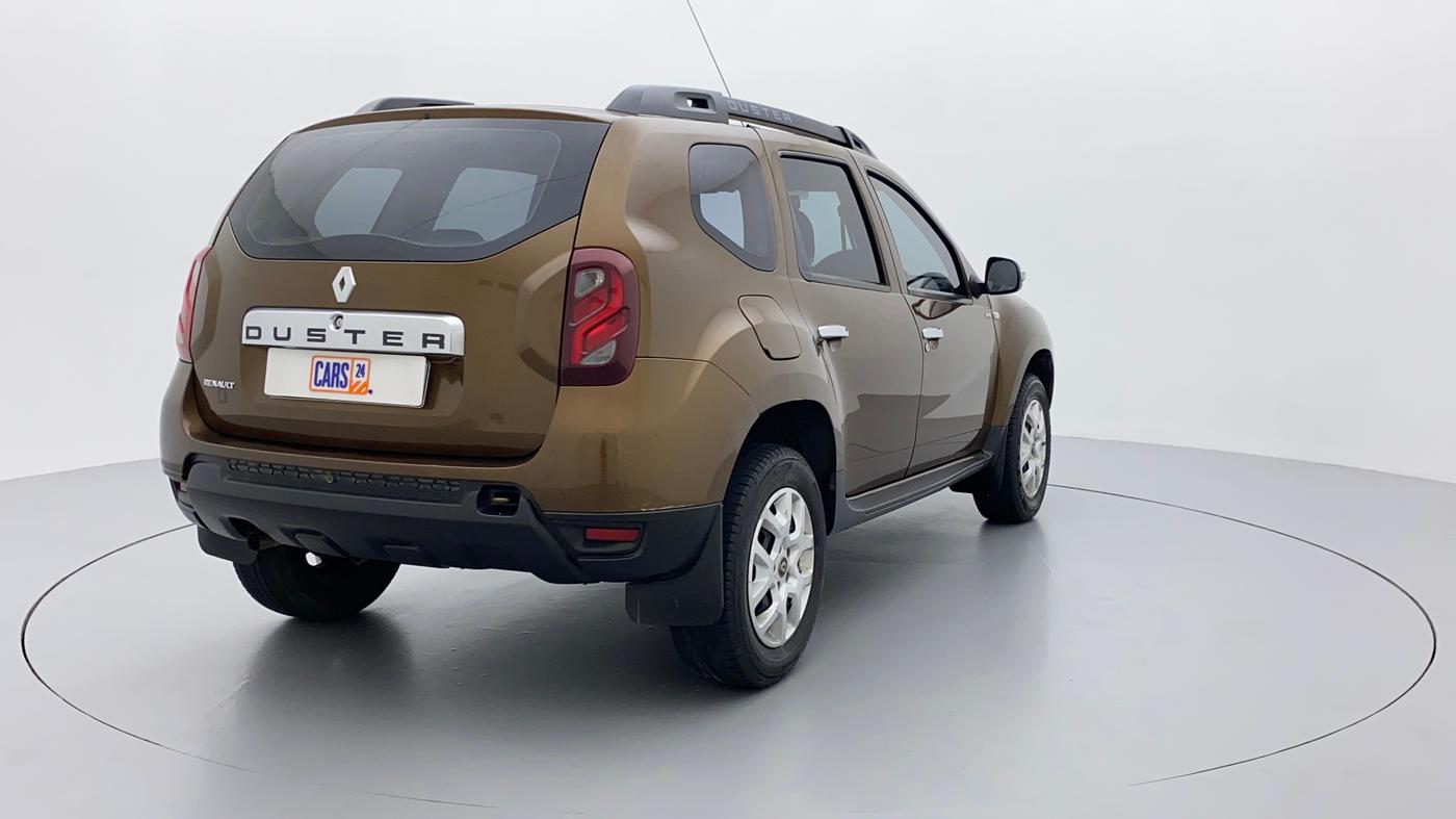 2018 Renault Duster RXE PETROL, Petrol, Manual, 61,537 km, Right Back Diagonal