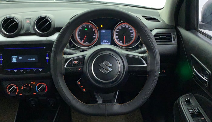 2021 Maruti Swift VXI, Petrol, Manual, 57,572 km, Steering Wheel Close Up