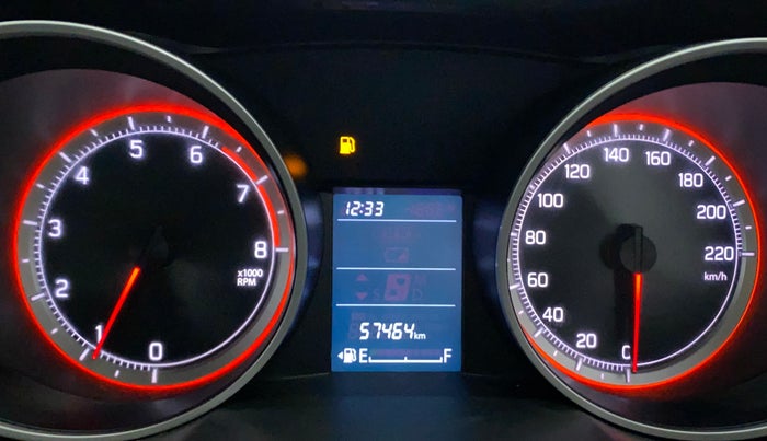 2021 Maruti Swift VXI, Petrol, Manual, 57,572 km, Odometer Image