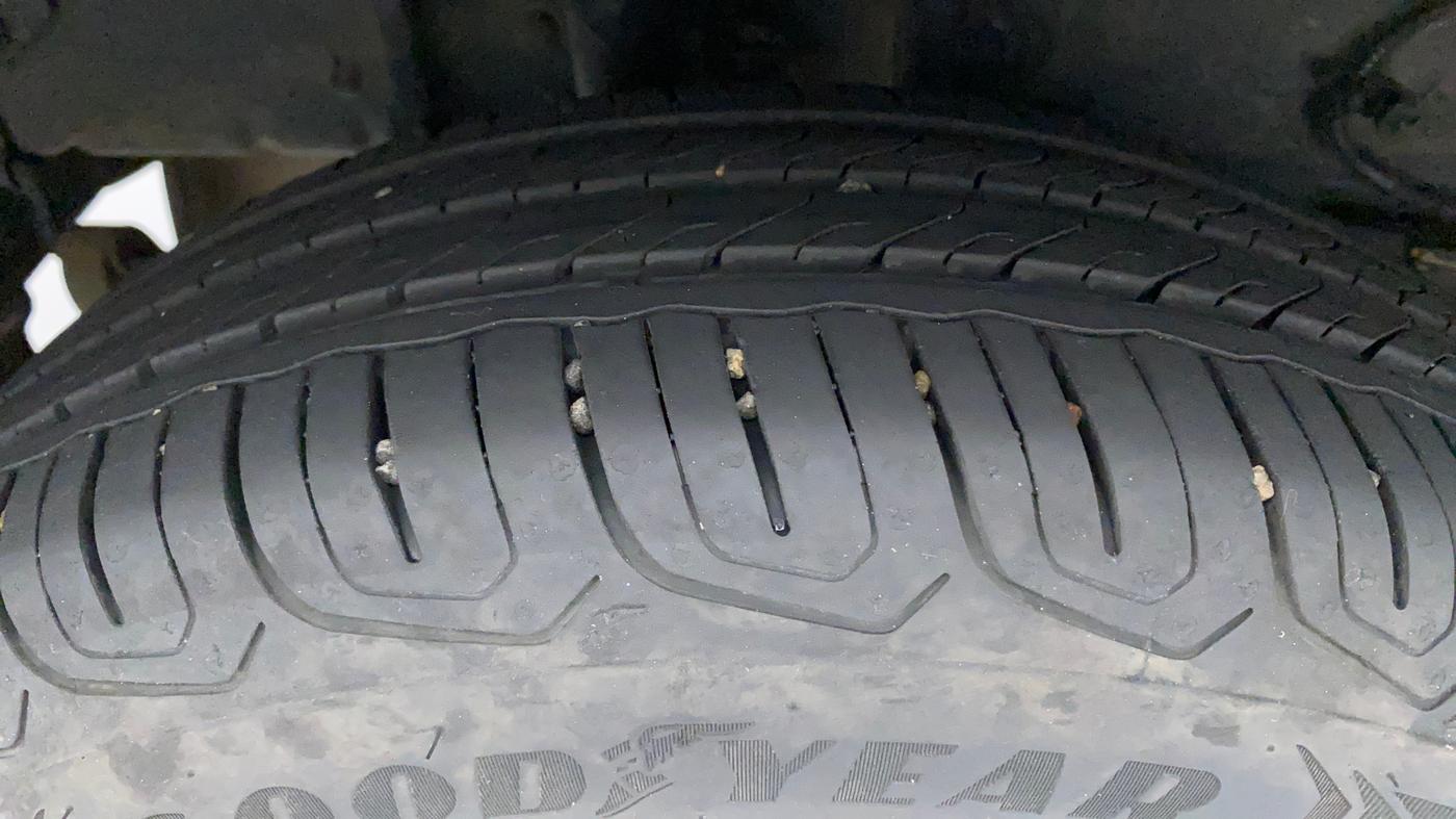 2022 Tata Tiago XT CNG, CNG, Manual, 18,551 km, Right Rear Tyre Tread