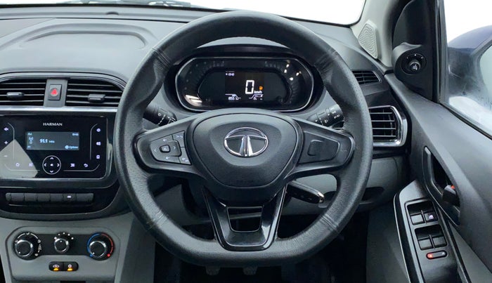 2022 Tata Tiago XT CNG, CNG, Manual, 18,551 km, Steering Wheel Close Up