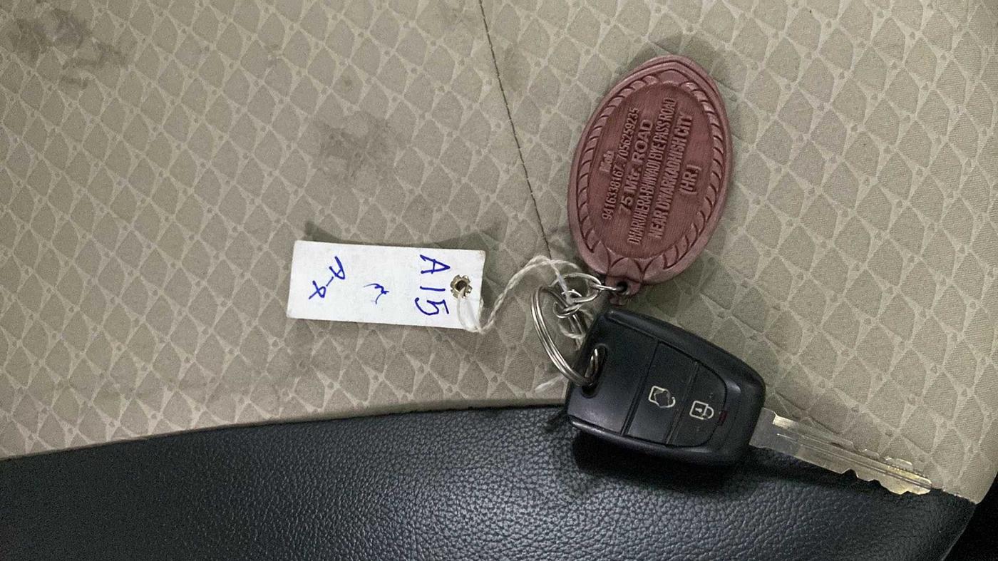 2019 Hyundai NEW SANTRO SPORTZ MT, Petrol, Manual, 13,221 km, Key Close Up