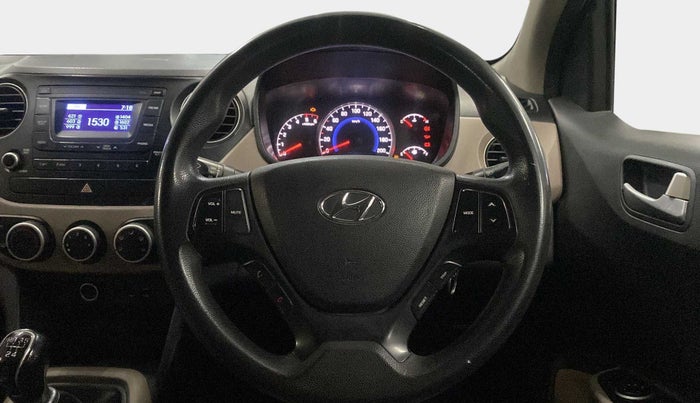 2016 Hyundai Grand i10 SPORTZ 1.1 CRDI, Diesel, Manual, 91,947 km, Steering Wheel Close Up