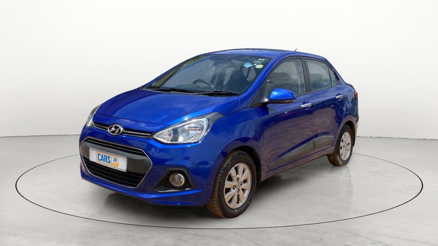 2014 Hyundai Xcent SX 1.2 (O), Petrol, Manual, 65,808 km, Left Front Diagonal