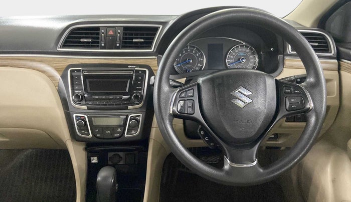 2018 Maruti Ciaz ZETA AT 1.5  SHVS PETROL, Petrol, Automatic, 68,100 km, Steering Wheel Close Up