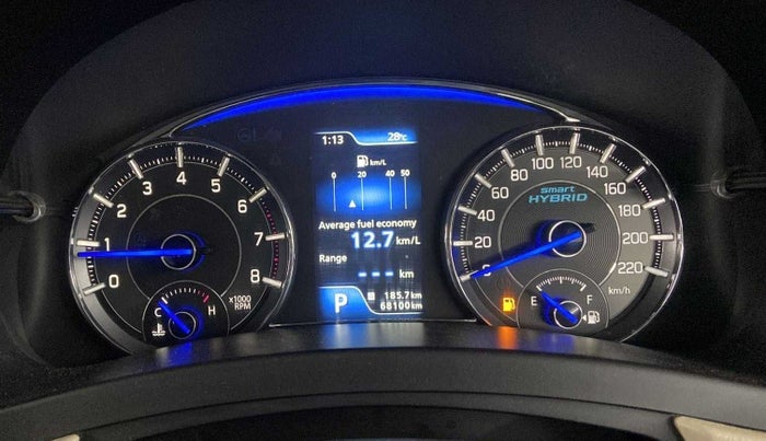 2018 Maruti Ciaz ZETA AT 1.5  SHVS PETROL, Petrol, Automatic, 68,100 km, Odometer Image