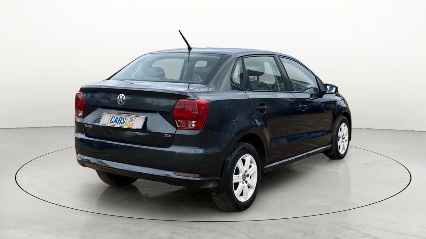 2016 Volkswagen Ameo COMFORTLINE 1.5L, Diesel, Manual, 95,627 km, Right Back Diagonal