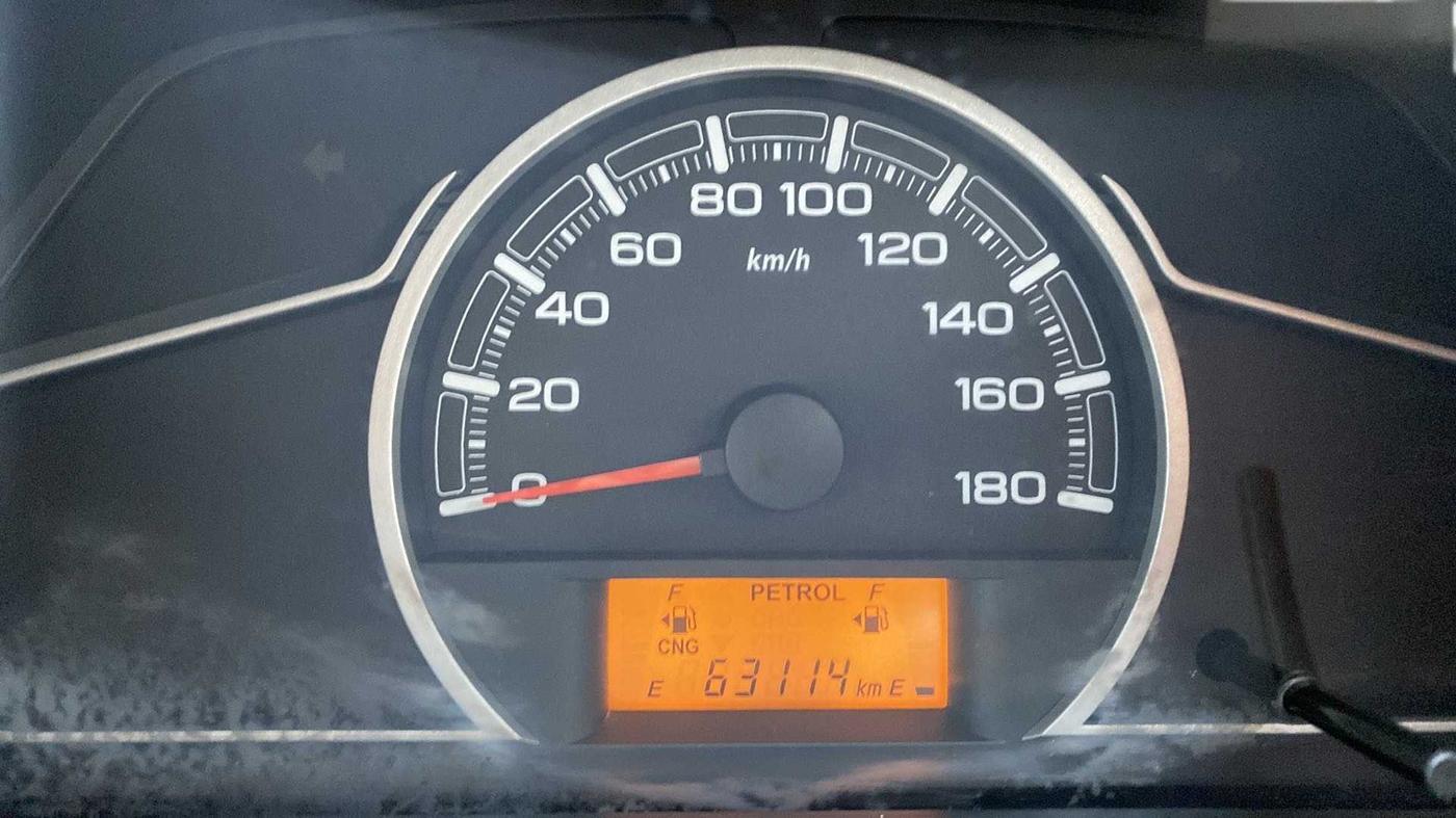 2020 Maruti Alto LXI CNG, CNG, Manual, 63,100 km, Odometer Image